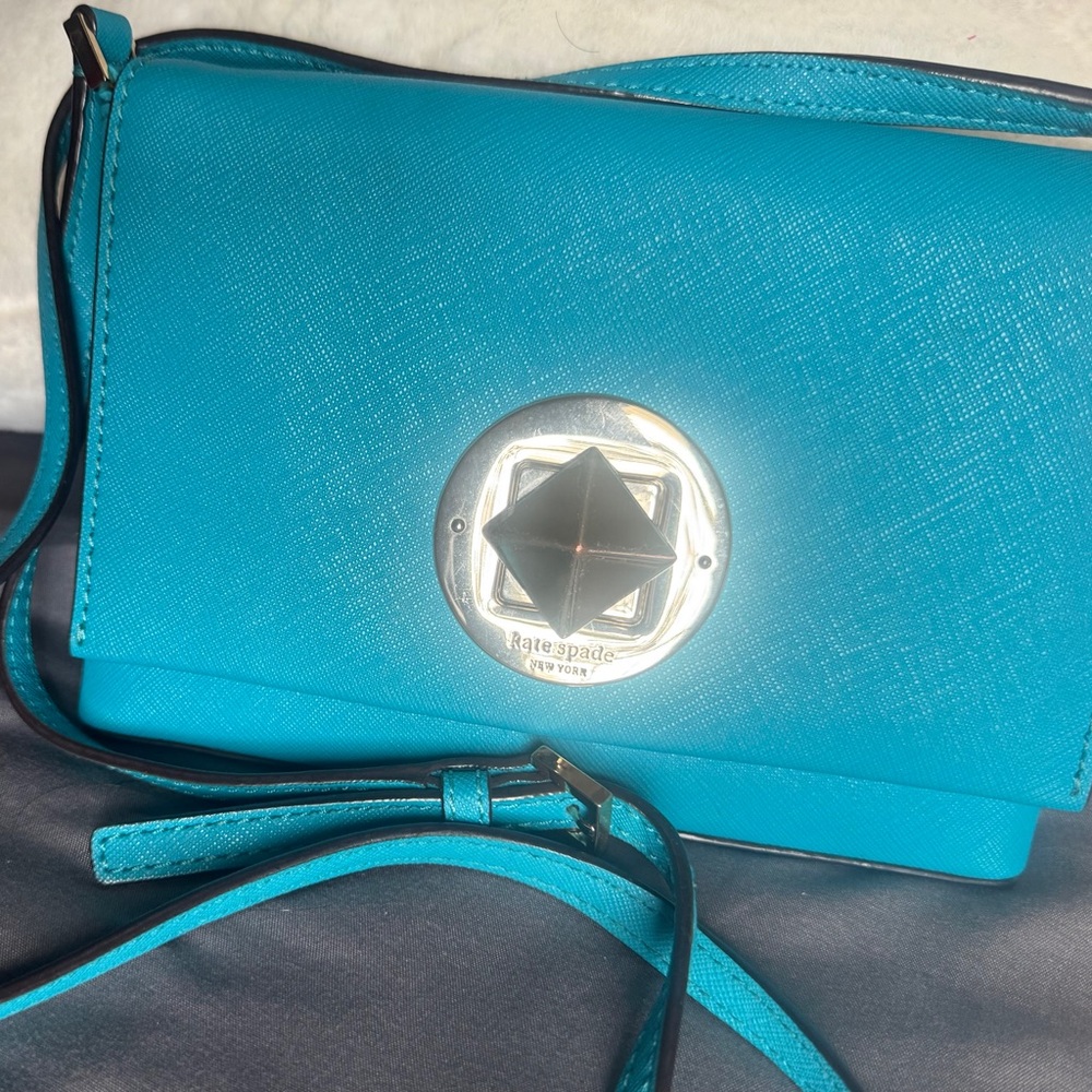 Kate Spade Blue Crossbody Bag